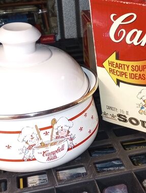 Vintage Campbell's Kids Soup Pot